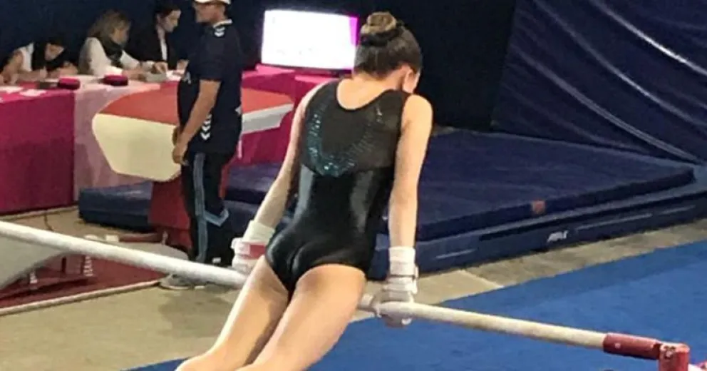 Lara Imaz y Uma Cóndori entre las mejores 10 gimnastas de la Argentina en paralelas nivel C1