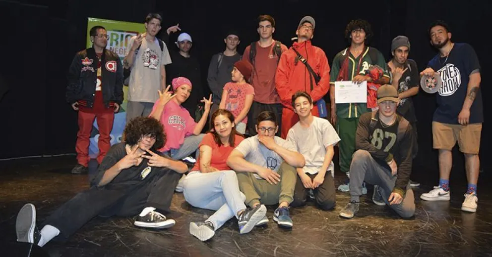 Bariloche vibró al ritmo del hip hop con Usinas Culturales