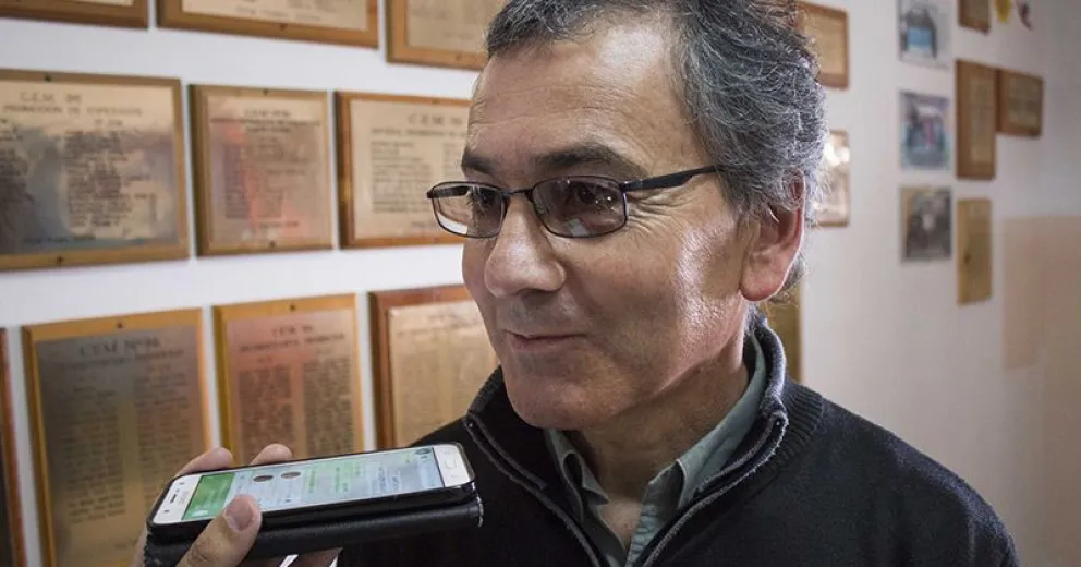 Rojas felicitó a Balseiro y espera una “transición ordenada”