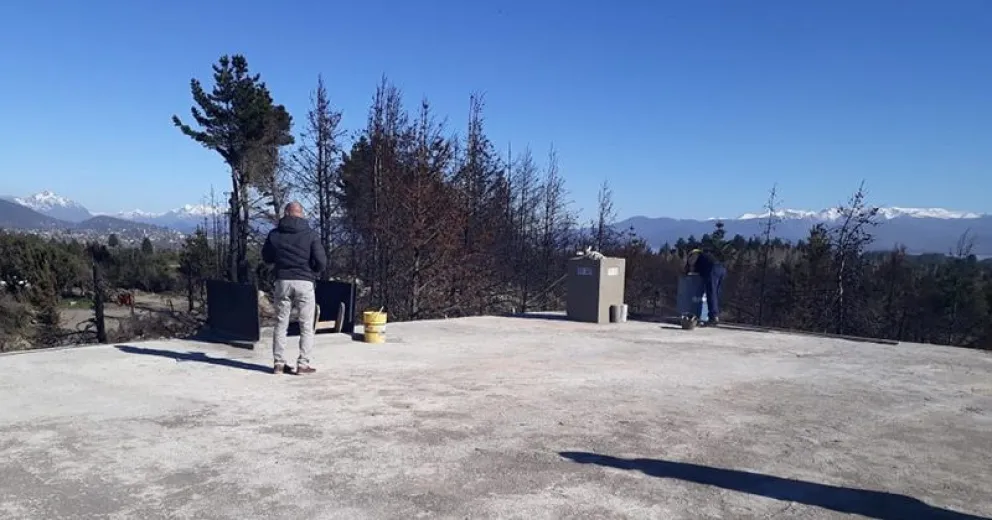 En Bariloche continúan las obras para proveer agua potable a la zona de Altos del Este