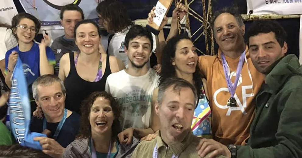 Los masters barilochenses hicieron podios en su visita al Valle