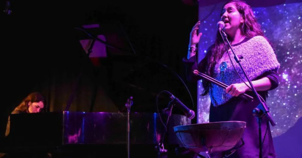 Anahí Mariluan se presenta el sábado en Araucanía.