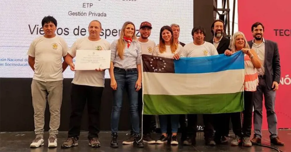 Alumnos del CFI Don Bosco se llevaron el primer premio de Escuelas Solidarias