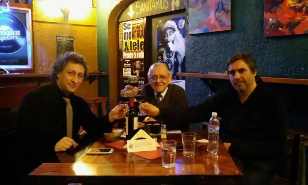 Festejan cumpleaños de Rubén Hidalgo con concierto del Bariloche Tango trío