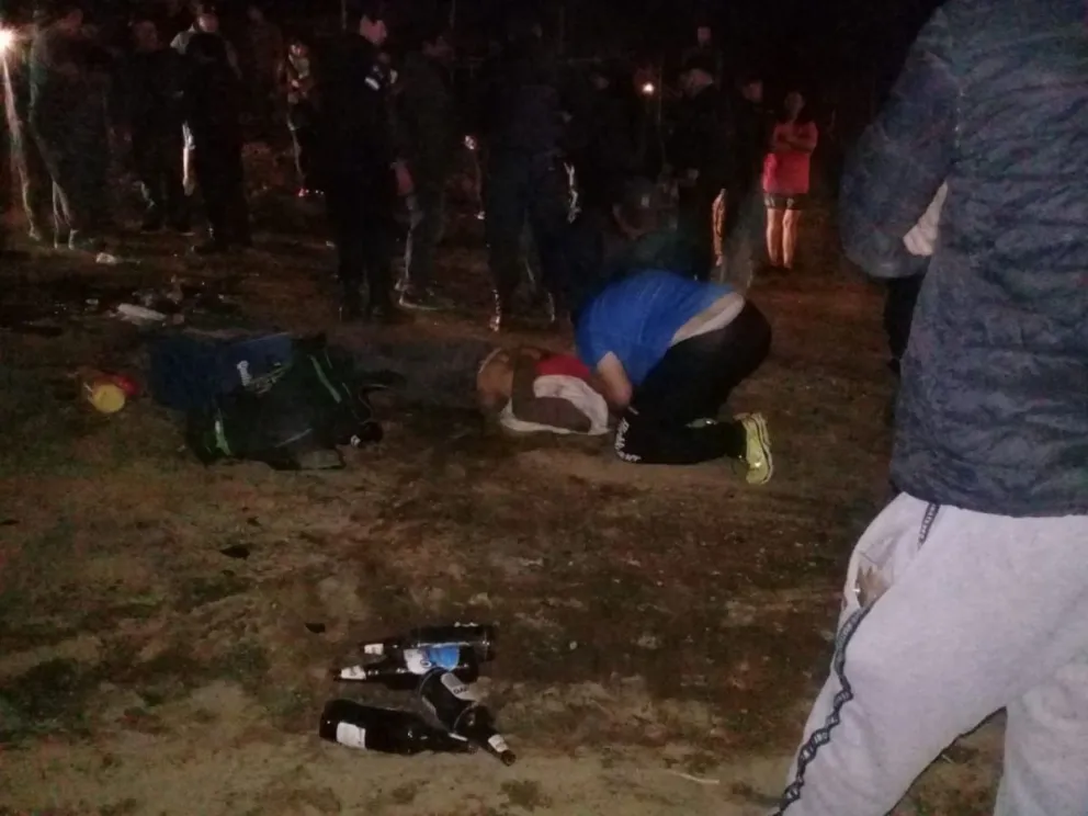 Choque y vuelco en ruta 40: varias personas resultaron heridas
