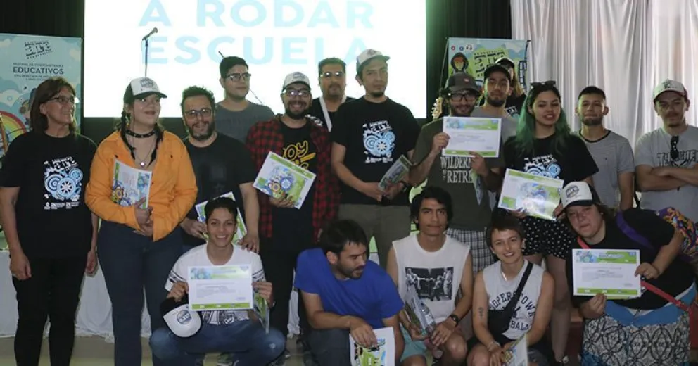 En Las Grutas, brillaron los cortos de A Rodar Escuela 2019