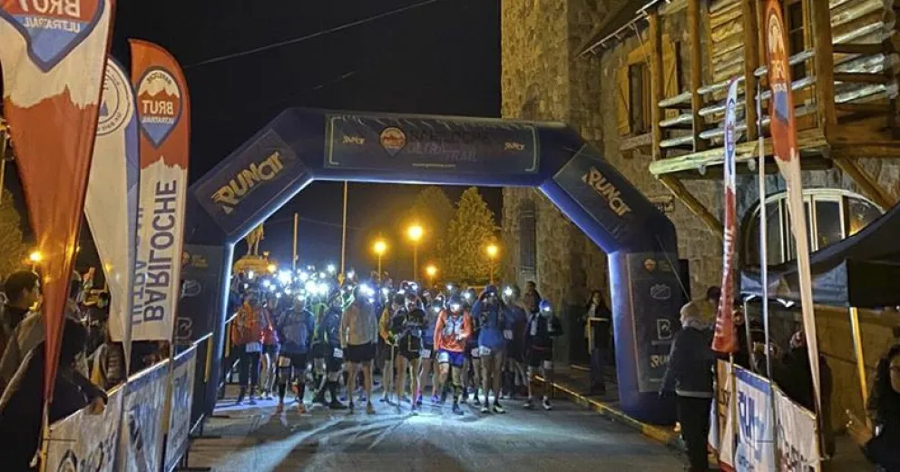 Más de 450 atletas se sumaron a la Brut Ultra Trail de Bariloche