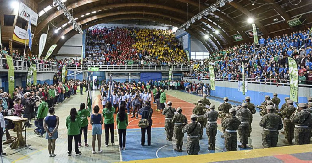 Música y color en la apertura de las Finales Provinciales de  los Juegos Rionegrinos 2019