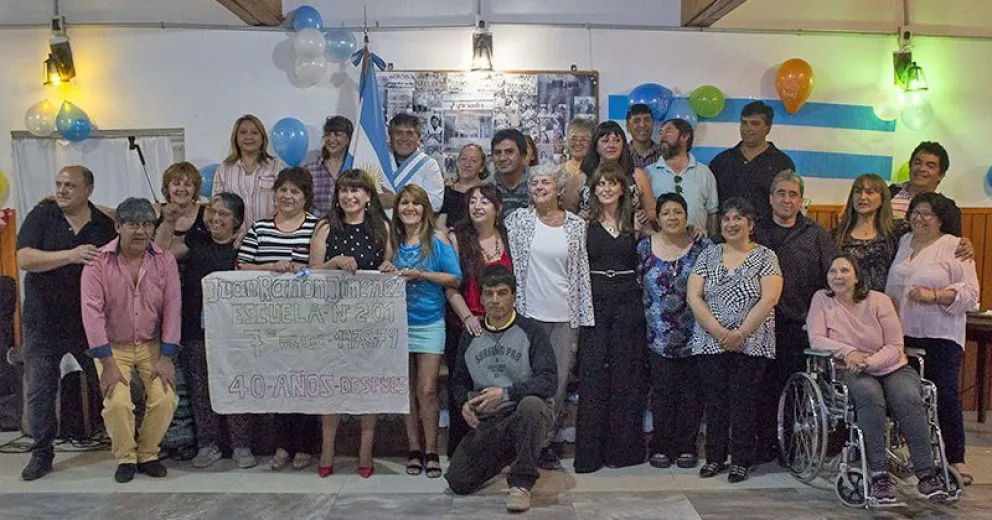 Luego de 40 años, revivieron aquellos momentos con risas y lágrimas de emoción