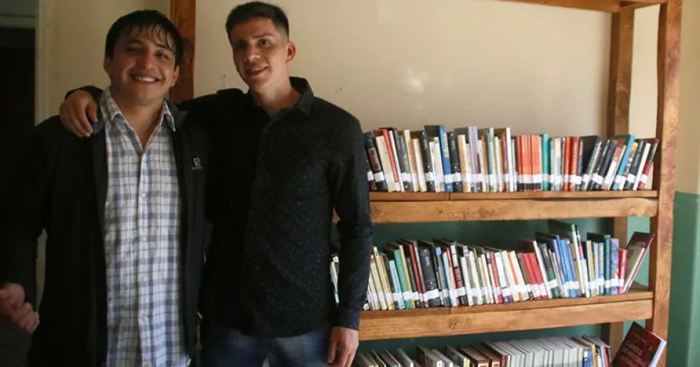 Se inauguró la biblioteca en la Casa de pre-egreso del Penal III