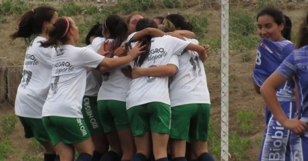 El fútbol femenino rionegrino debutó con triunfo en los Juegos de la Araucanía