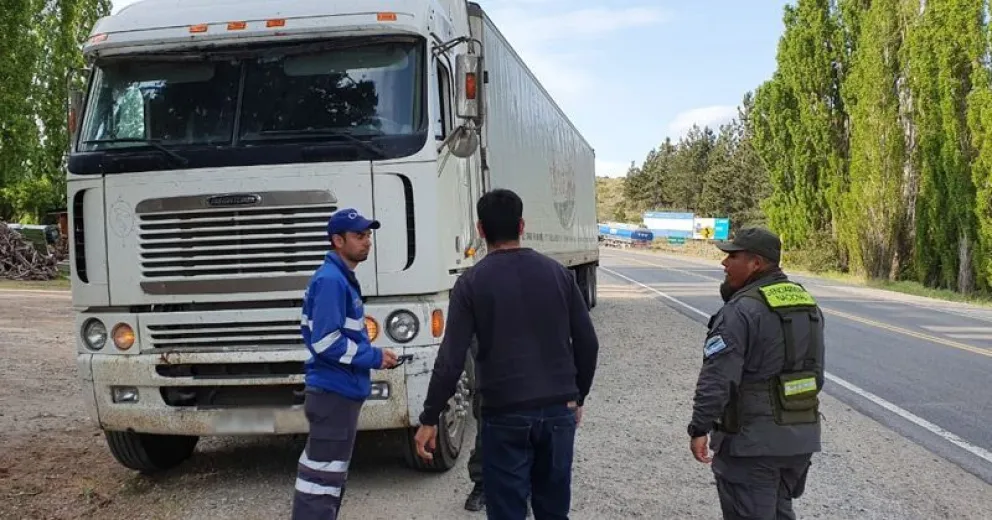 Secuestraron un camión por maniobras indebidas