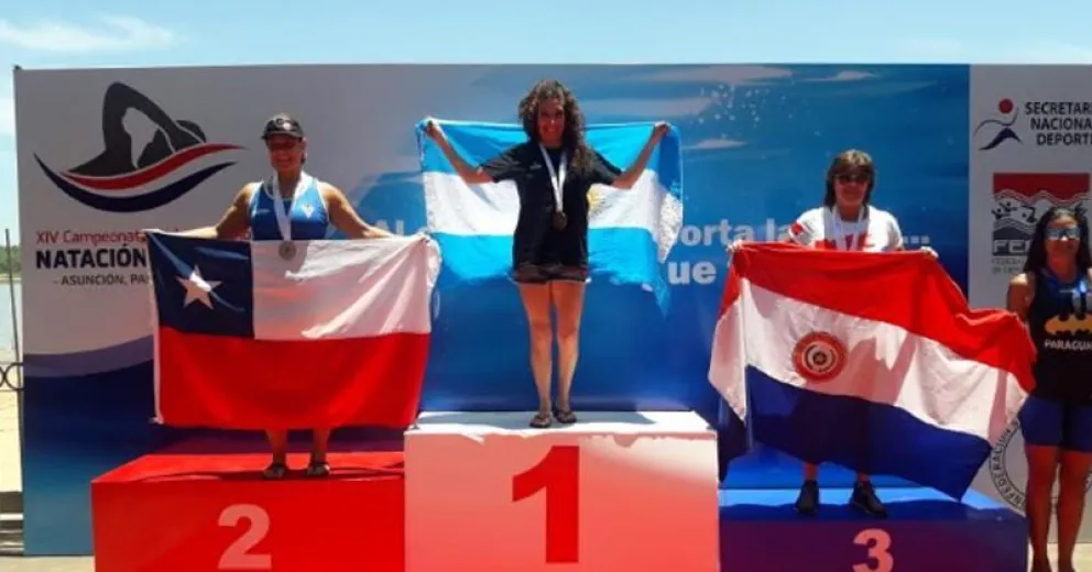 Medallas y récords para Roxana Pescader en Paraguay