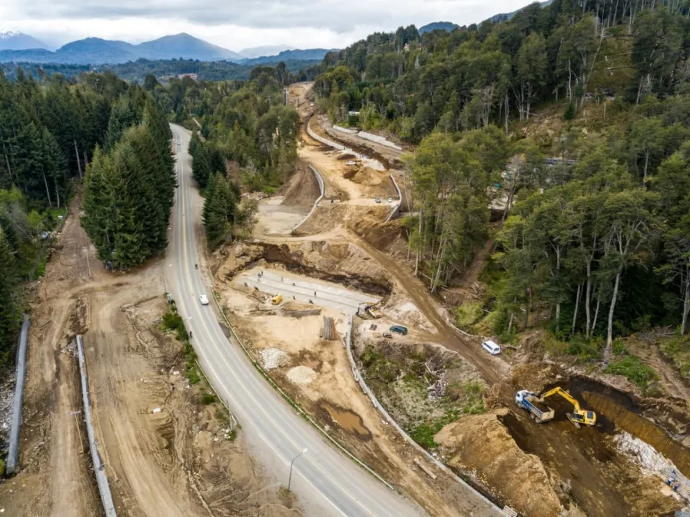 El Gobierno Nacional avanza con la construcción de la nueva circunvalación de Villa La Angostura