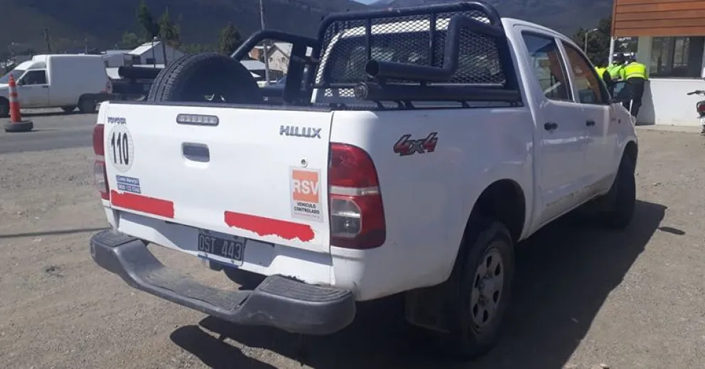 Secuestraron otra camioneta de OPS: ahora por una causa de hurto