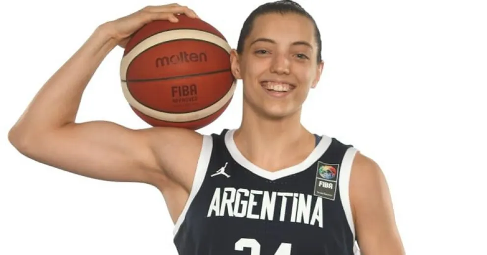 Sol Castro, la rionegrina que juega en la selección nacional de básquet