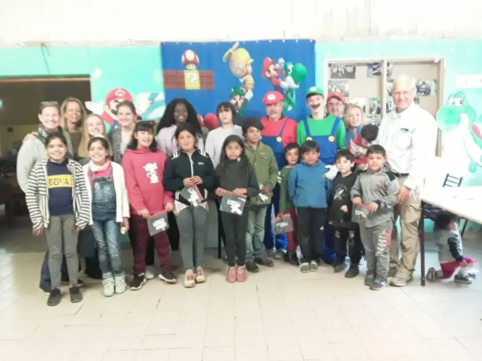 Estadounidenses estuvieron visitando el merendero Pequeños Fuertes