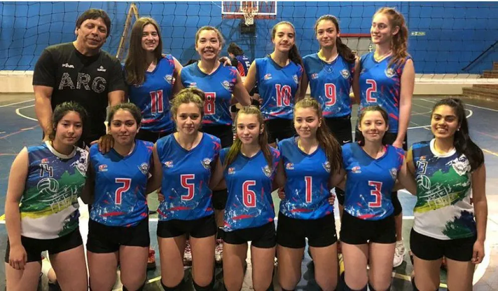 El vóley federado Sub 17 tuvo buena actuación en Choele Choel