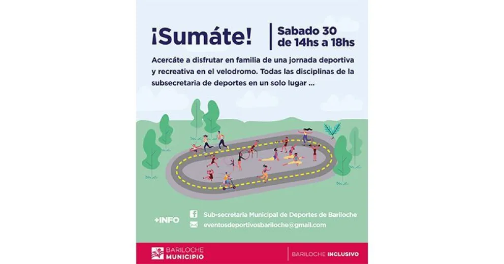 Una fiesta deportiva en el Velódromo Municipal
