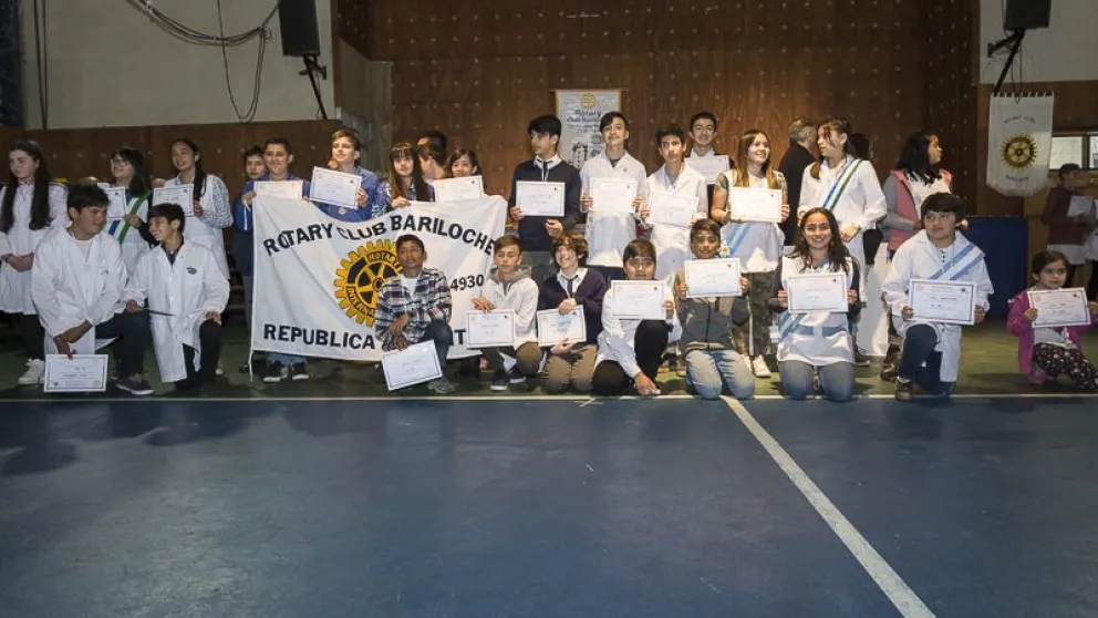 El Rotary Club San Carlos de Bariloche distinguió a los Mejores Compañeros 2019