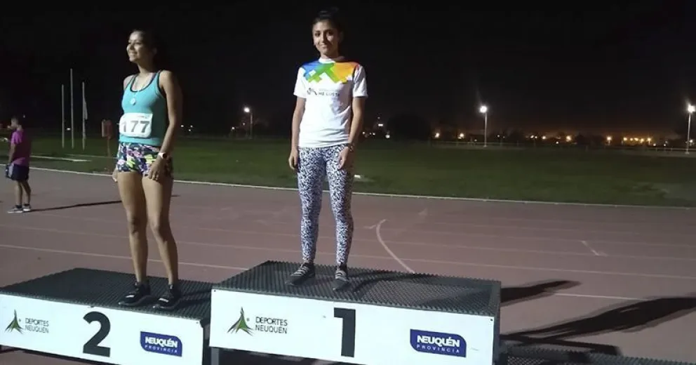 Aldana Roa se consagró campeona de la Milla en Neuquén
