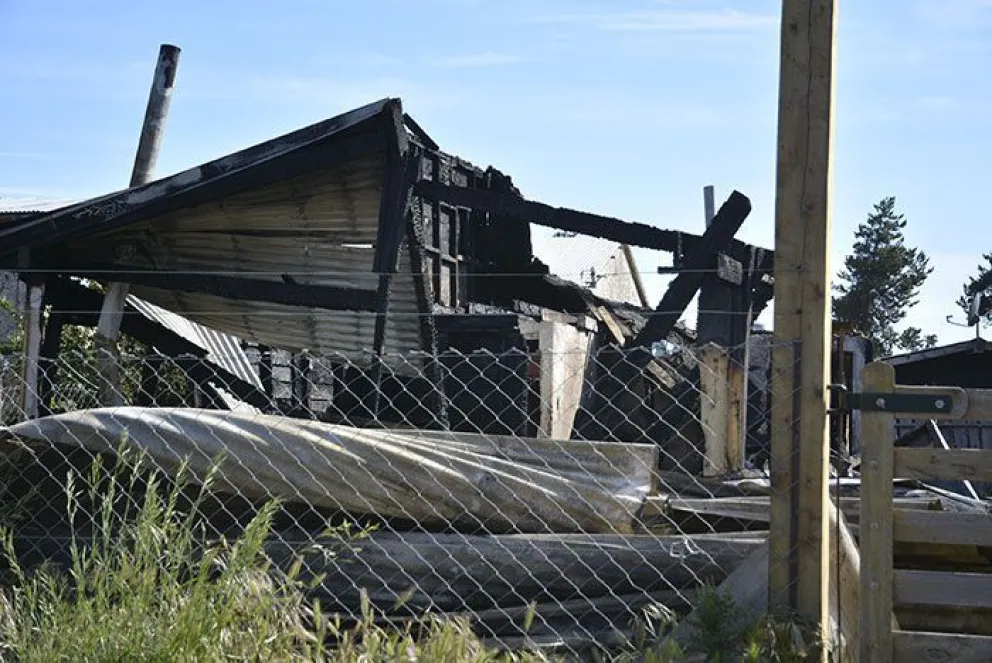 Nada quedó de la vivienda ni de lo que había en su interior. (Foto: Tonny Romano) 
