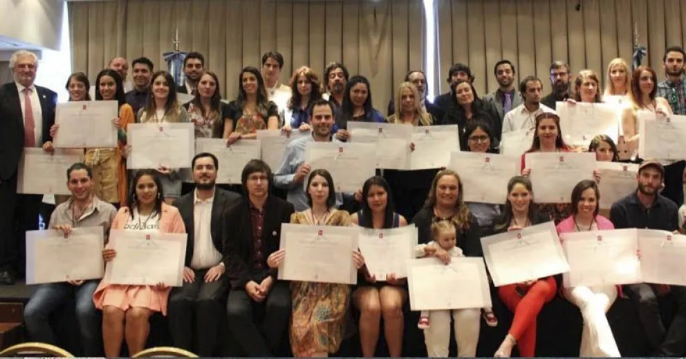 Todos los nuevos profesionales de la UNRN de la Zona Andina.