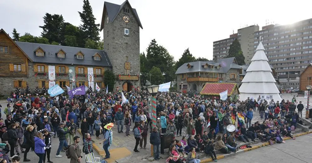 En Bariloche también festejaron la asunción del presidente Alberto Fernández