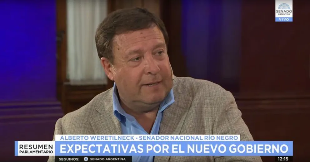 Weretilneck: “Necesitamos una  ley que represente los intereses  de las provincias productoras”
