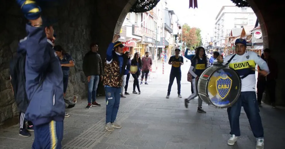 Hinchas de Boca celebraron su día en el Centro Cívico