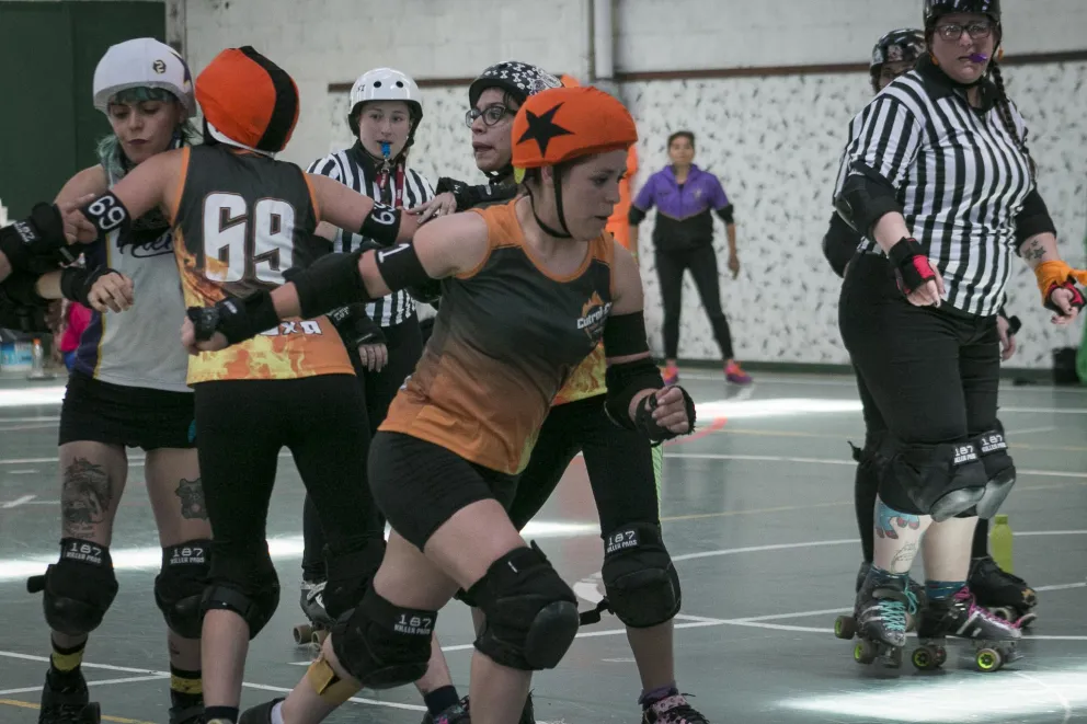 El equipo Huiñas Roller Derby salió campeón del Quad Beer III
