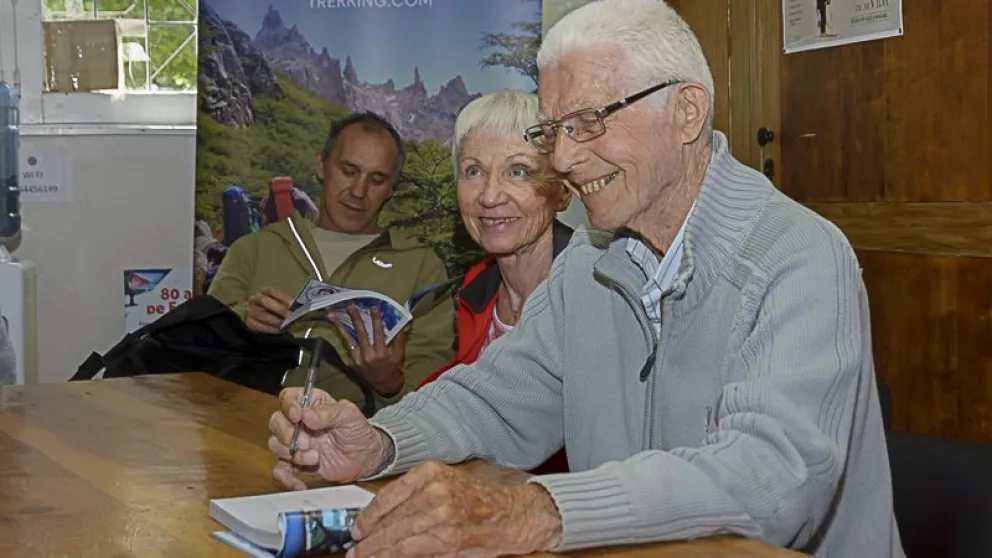 Se presentó el libro “Las montañas de mi vida” sobre Dinko Bertoncelj