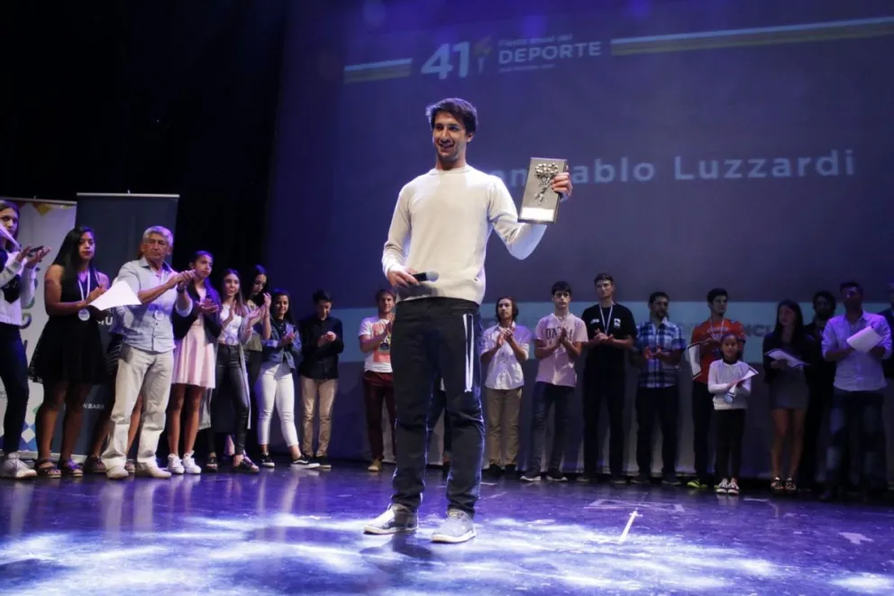 Juan Pablo Luzzardi, elegido deportista del año