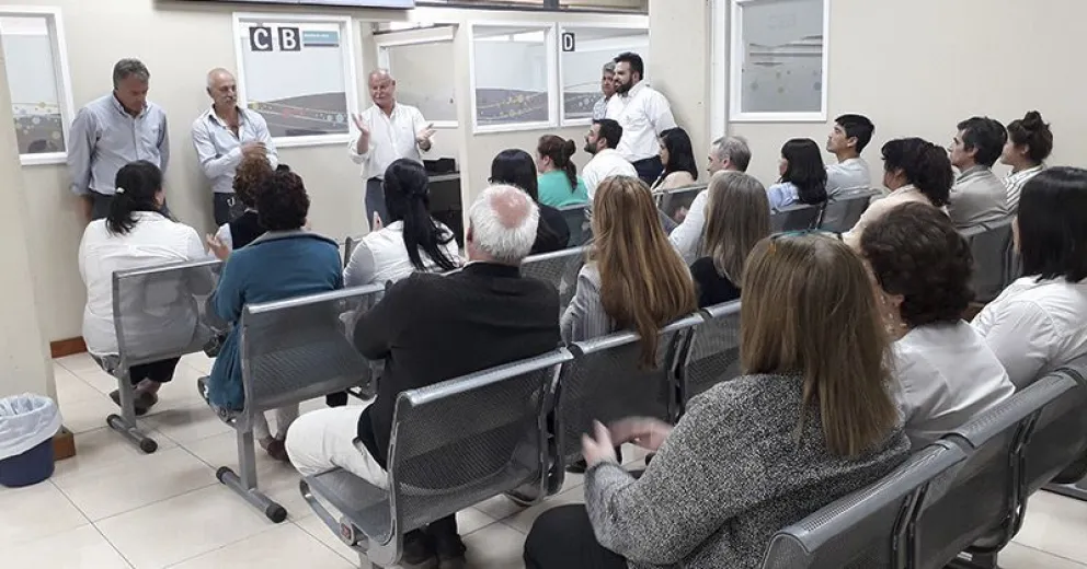 La renovada conducción de la CEB recorrió la sede de AVC