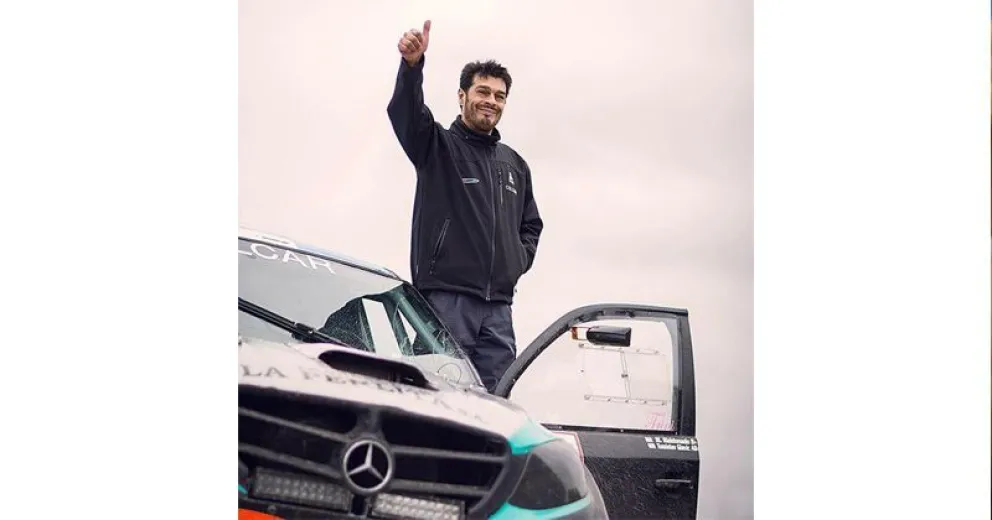 El piloto local Martín Maldonado no será de la partida del Dakar.