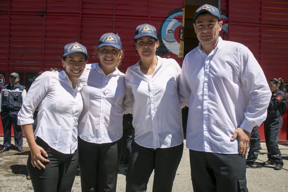 Egresaron cuatro nuevos bomberos voluntarios