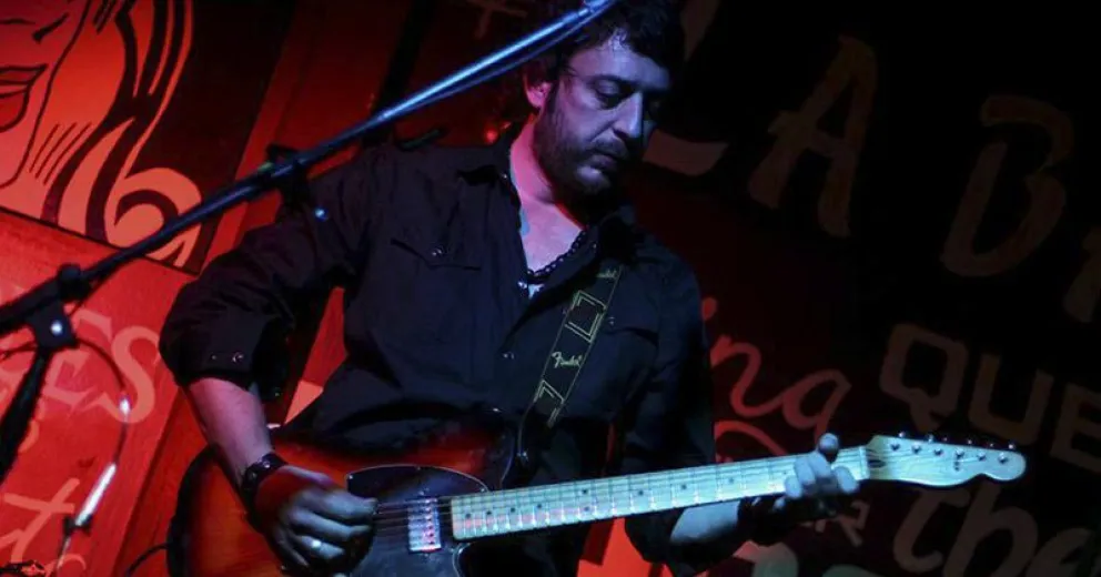 Llega Gaba Díaz, fundador y voz de Blues Motel