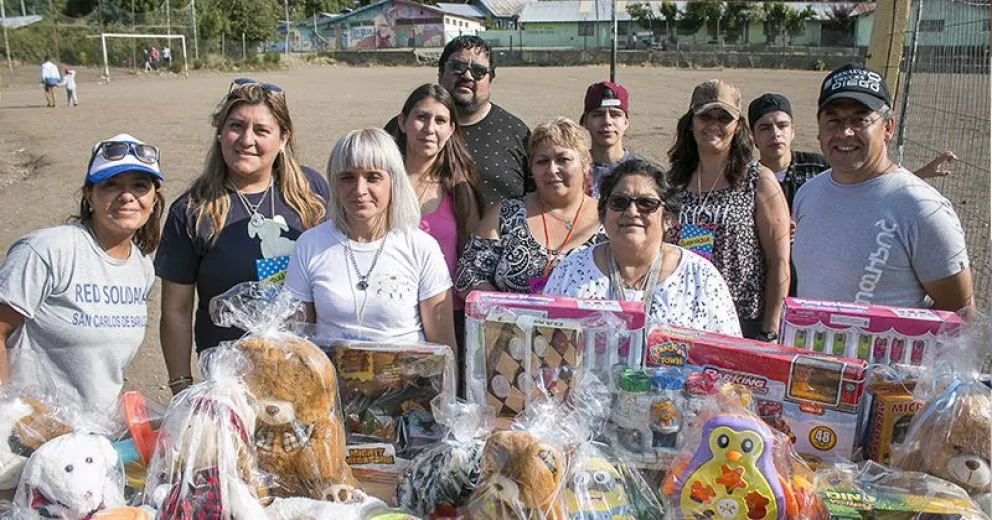 La comunidad del Virgen Misionera festejó la llegada de los Reyes Magos