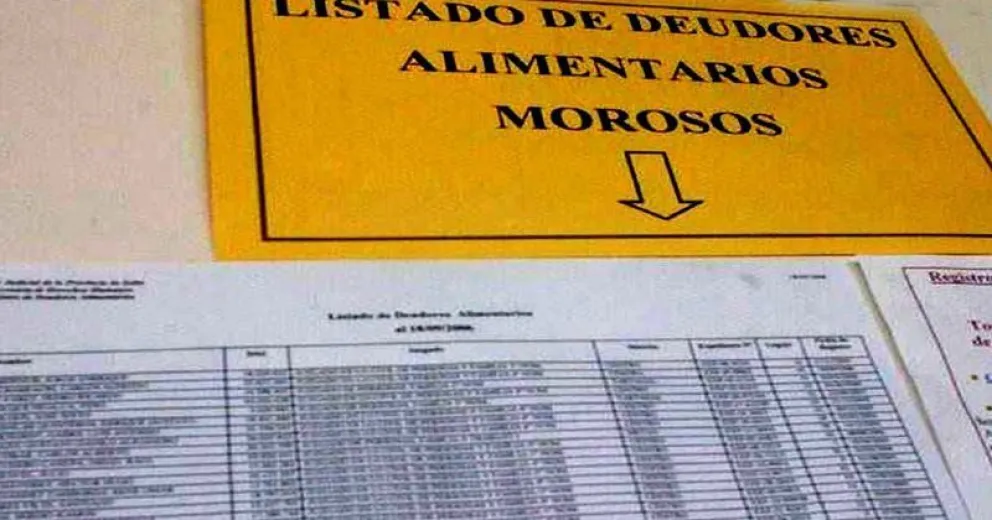 Registro Civil de Río Negro difundió listado de deudores alimentarios morosos
