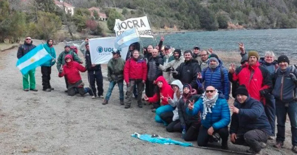 El 18 de febrero realizarán una nueva marcha a Lago Escondido