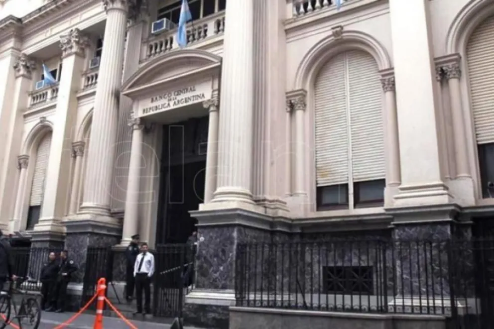La sede del Banco Central en Buenos Aires.