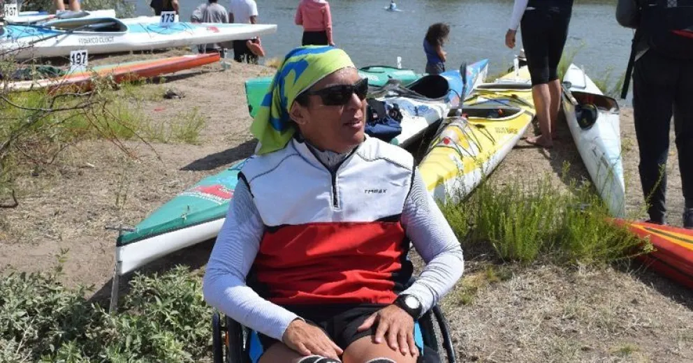 Regata del río Negro: "en el río somos todos iguales"