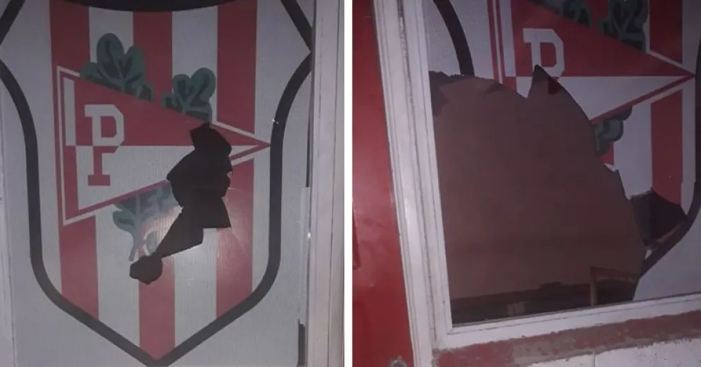 Sorprendieron a dos menores que robaron y provocaron destrozos en el club Pincharratas