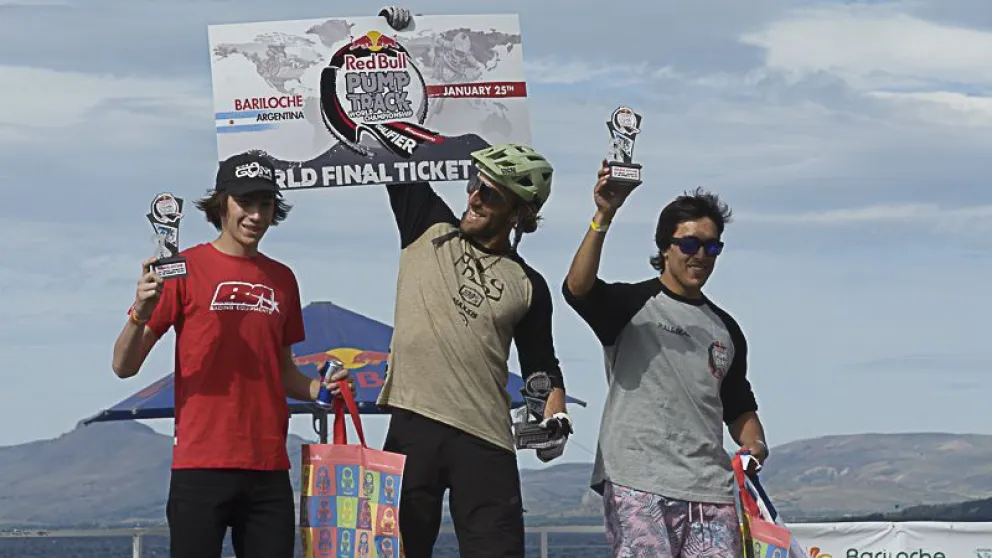 Primer lugar para Adrien Loron en el clasificatorio del Red Bull Pump Track Championship   