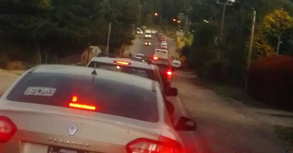 El regreso a casa se hizo complicado