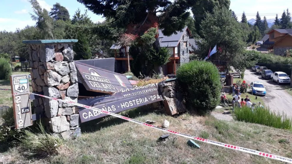 Un motociclista murió tras chocar contra un cartel en ruta 40