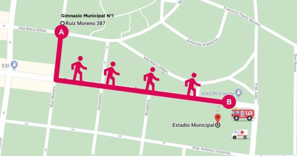 Corte de calles este viernes en el Estadio Municipal por cierre de colonias de verano