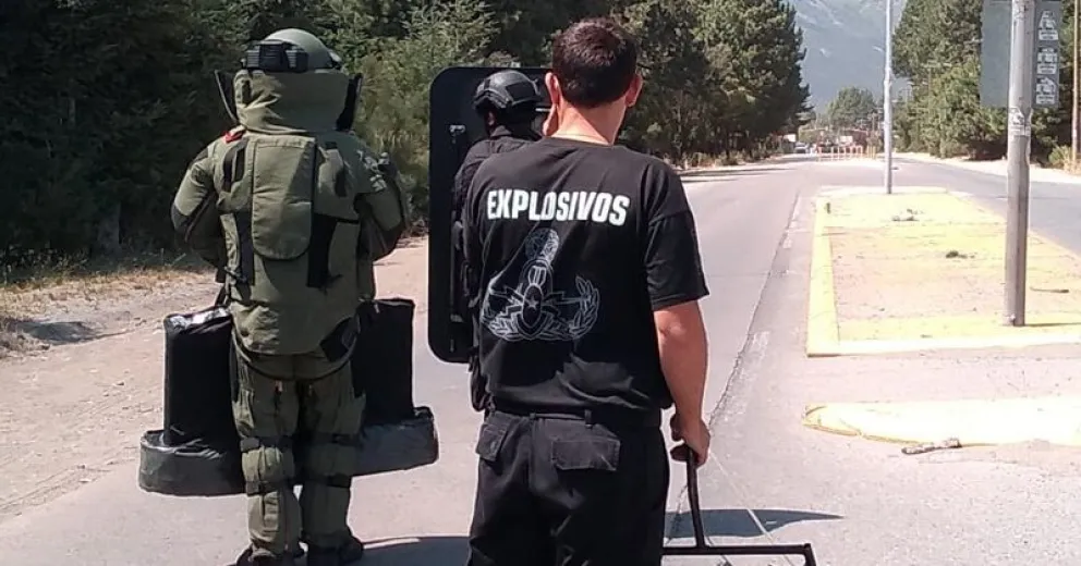 Detonaron el artefacto explosivo que encontraron en el Oeste