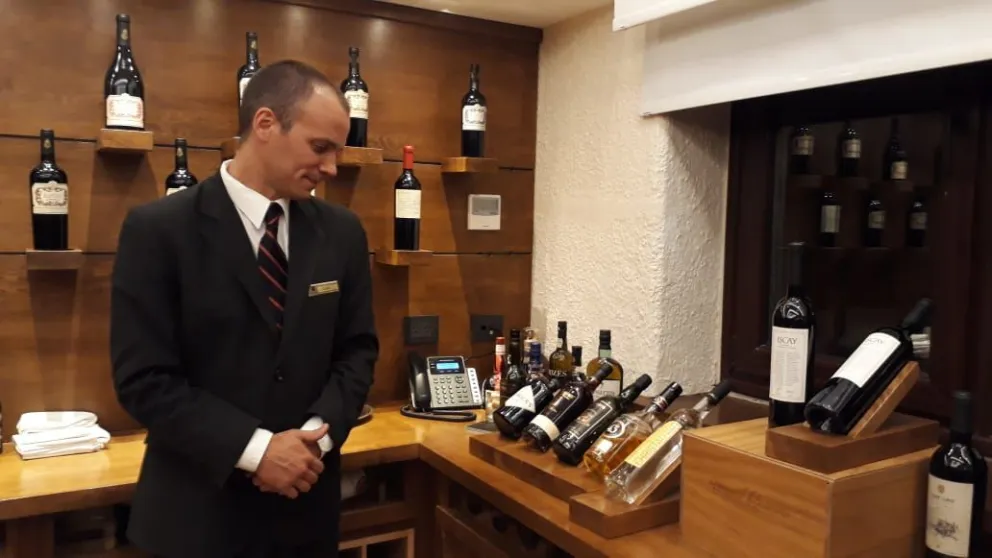 La exclusiva cava del Llao Llao Resort, Golf y Spa