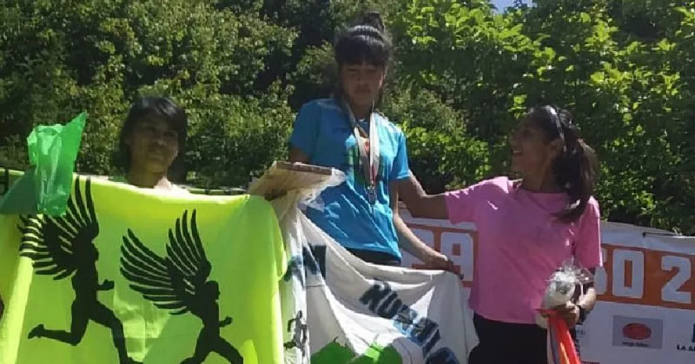  Primer puesto para la corredora barilochense Sharon Pastene.